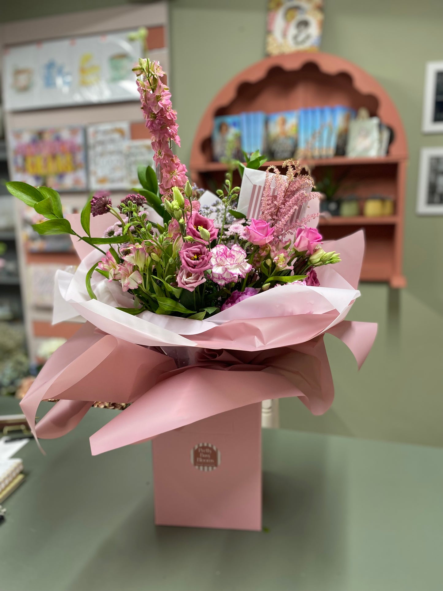 Large Soft Pastel Box Bouquet