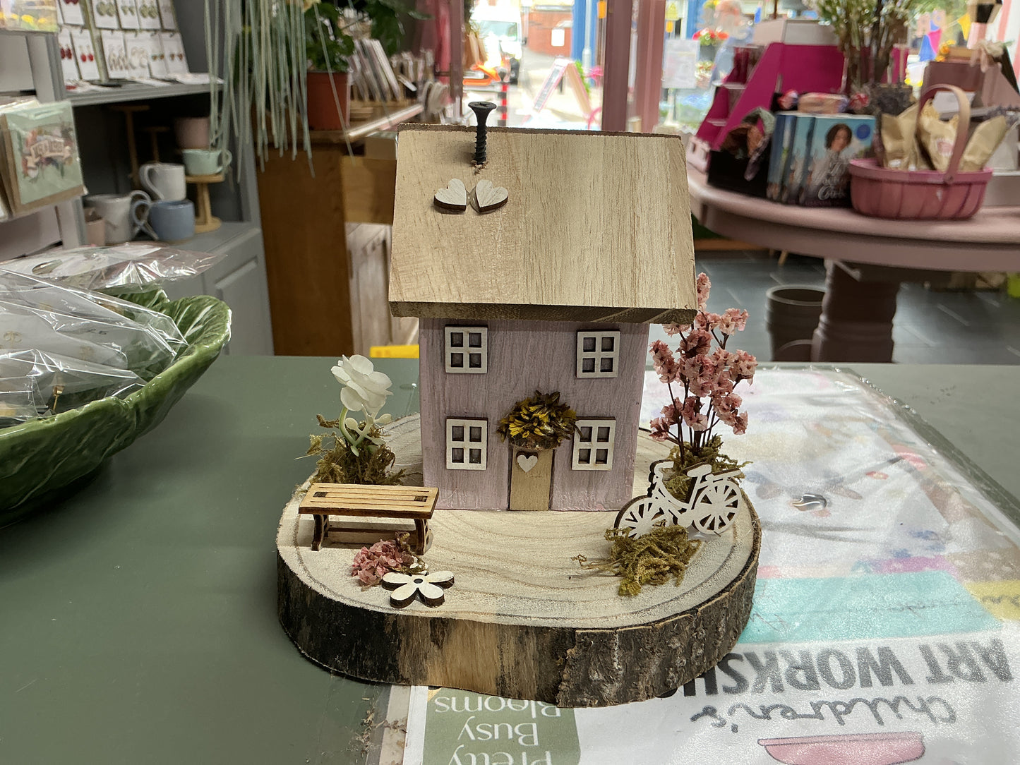 Folk Art Wooden Cottages