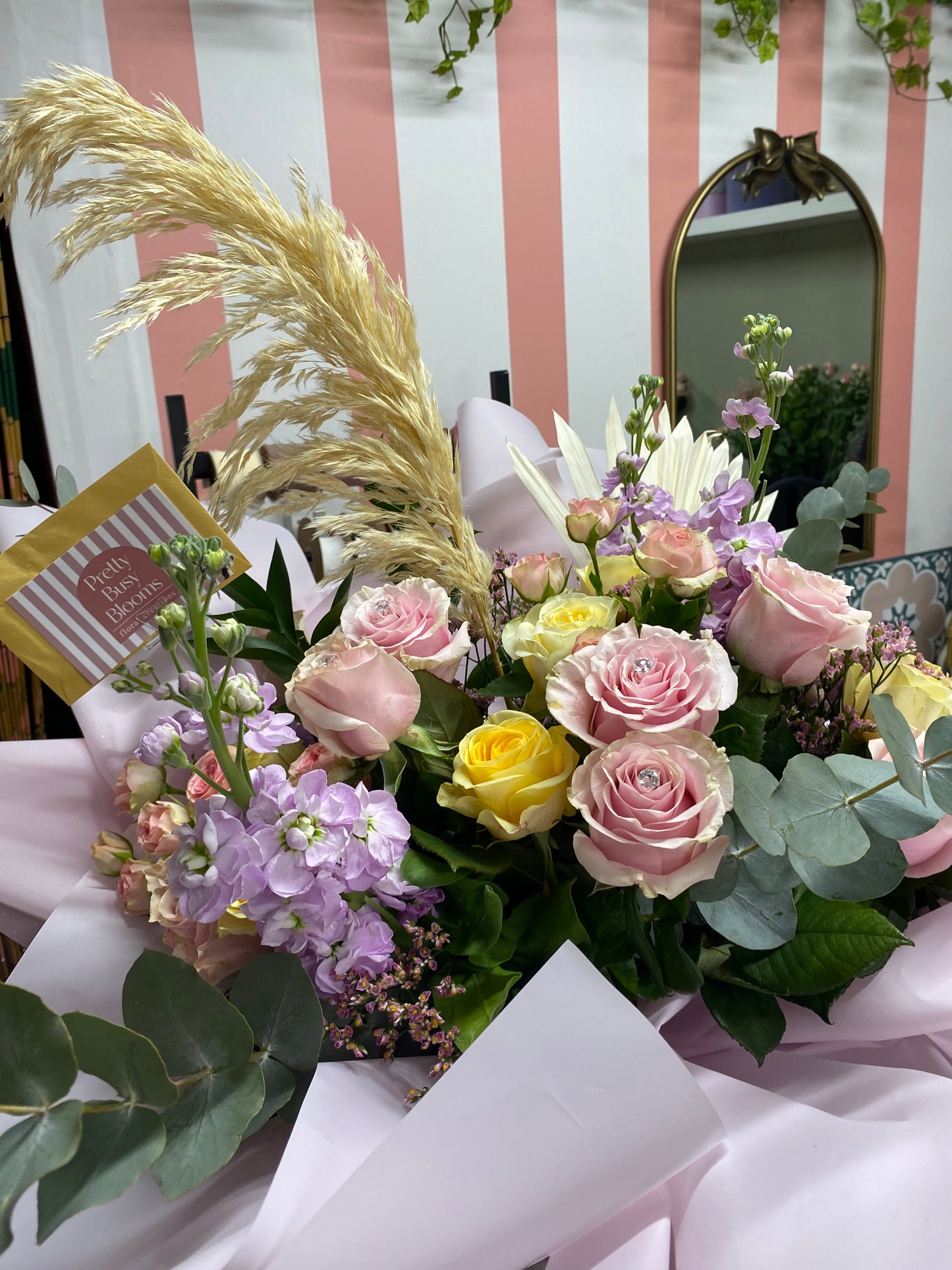 Oversized Hand tied Fresh Flower Bouquets