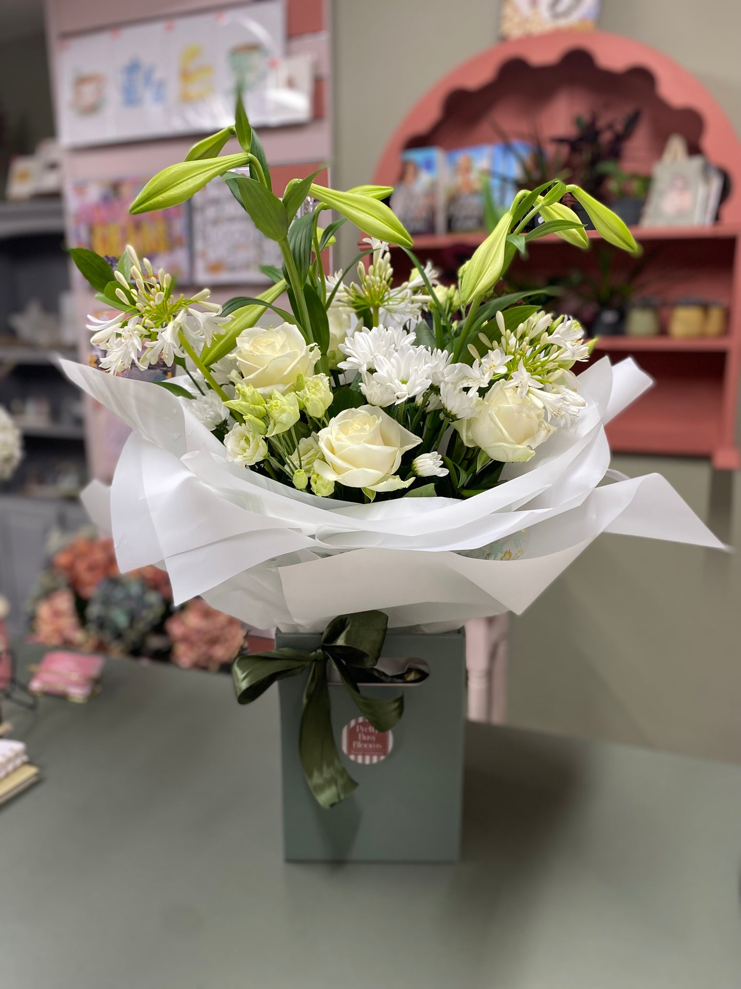 Classic Fresh Flower Box Bouquet