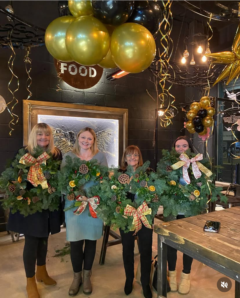 Pretty Busy Blooms Christmas Wreath Making Workshop - 21.11.25