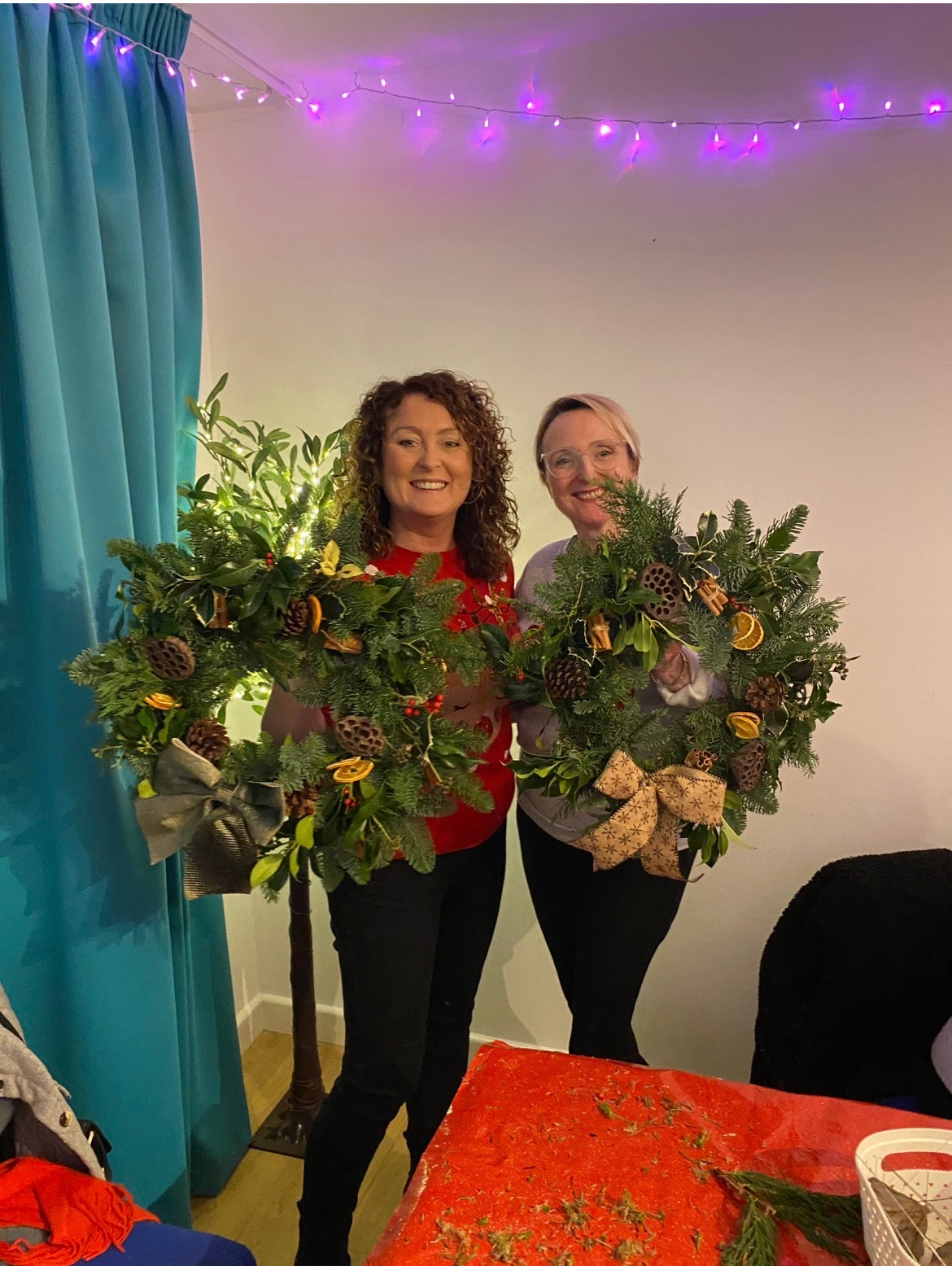 Pretty Busy Blooms Christmas Wreath Making Workshop - 27.11.26