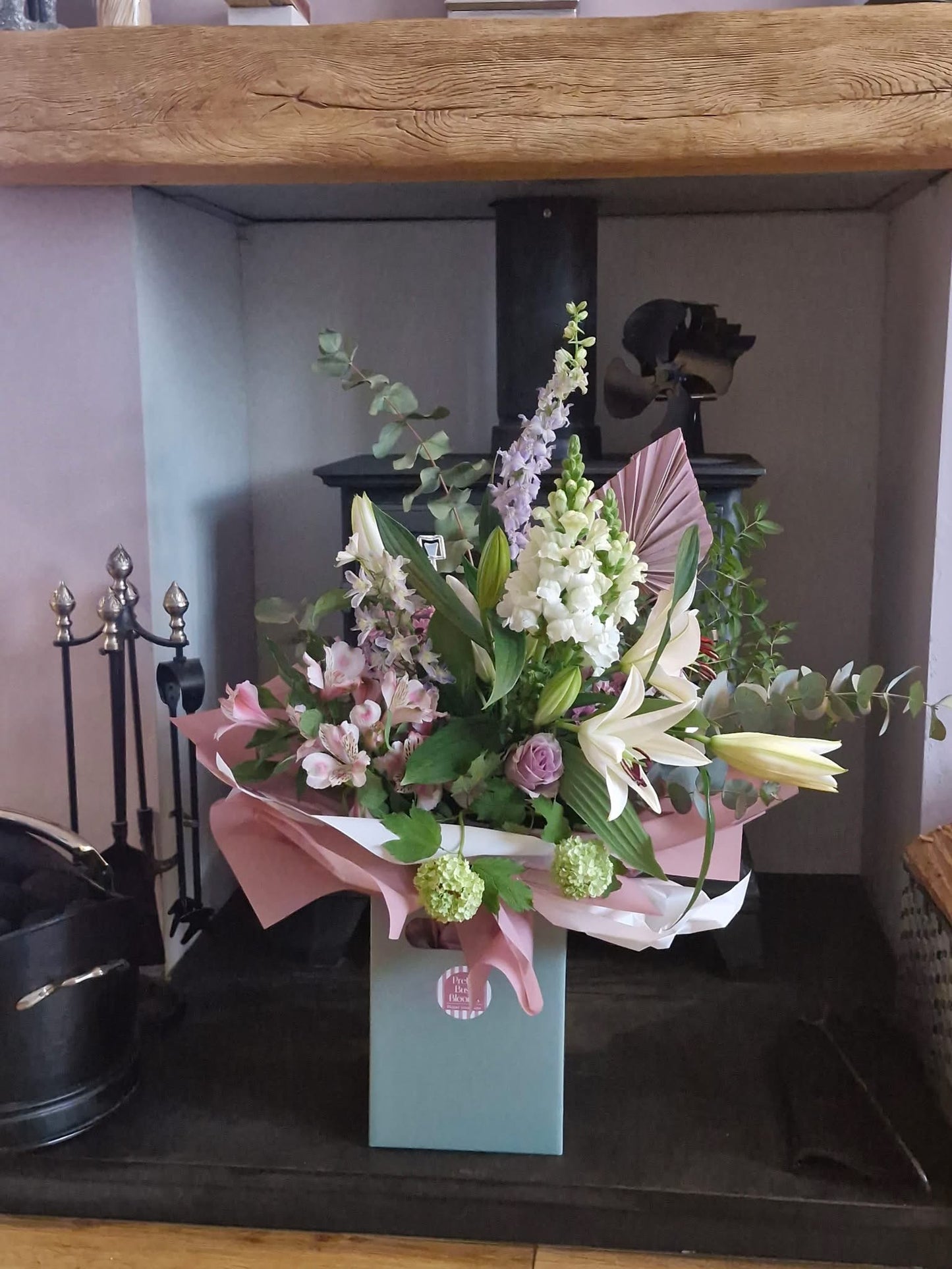 Large Fresh Flower Box Bouquet