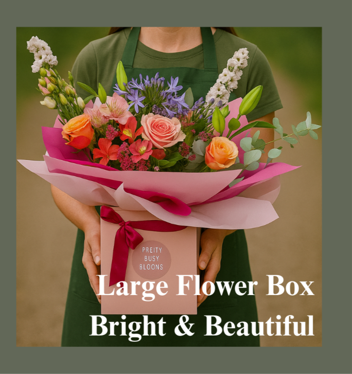 Classic Fresh Flower Box Bouquet