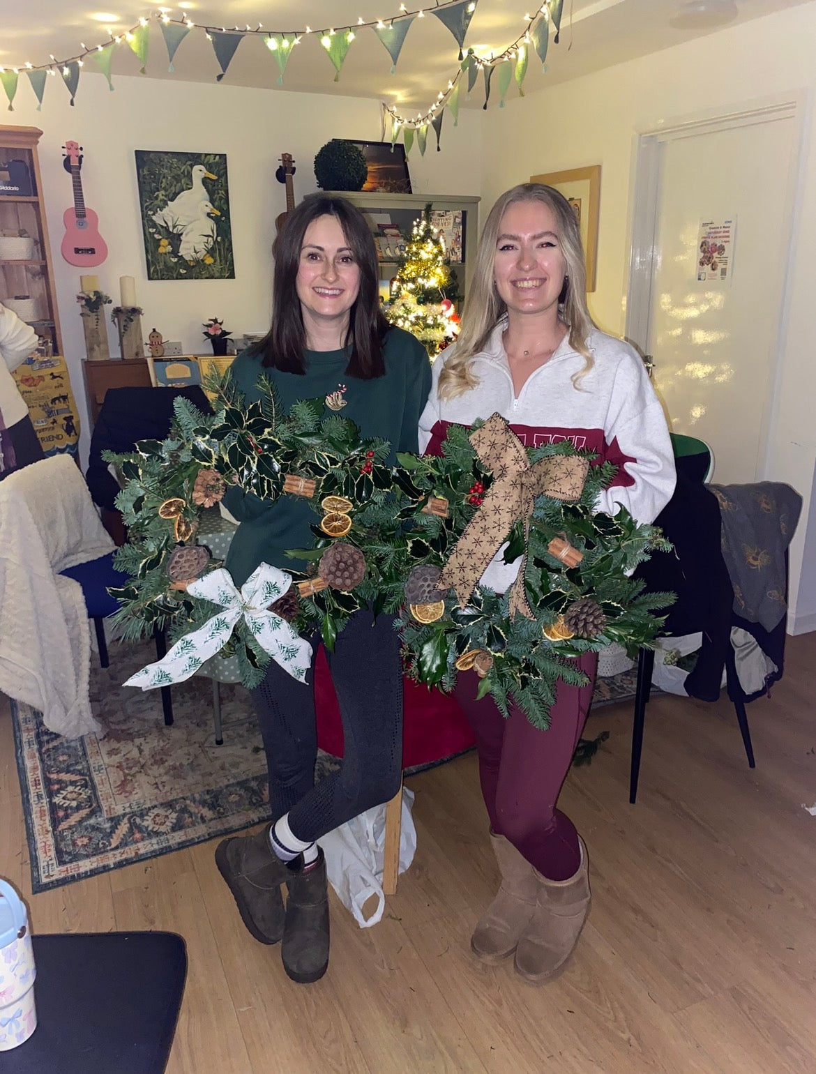 Pretty Busy Blooms Christmas Wreath Making Workshop - 27.11.26