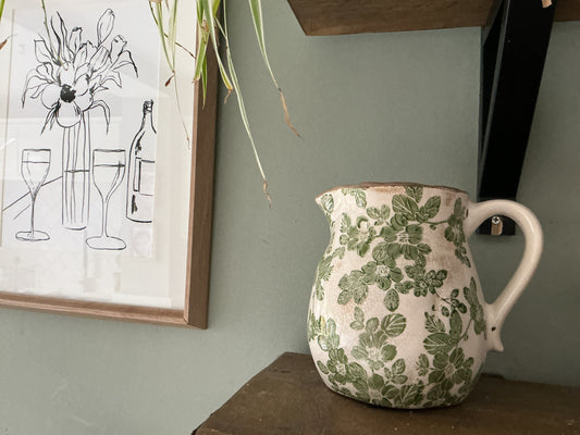 Clematis Garden Jug