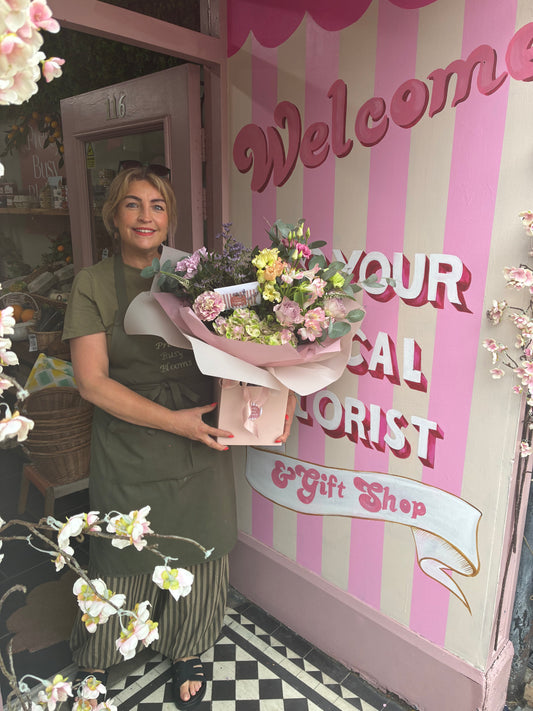 Soft Pastel Box Bouquet