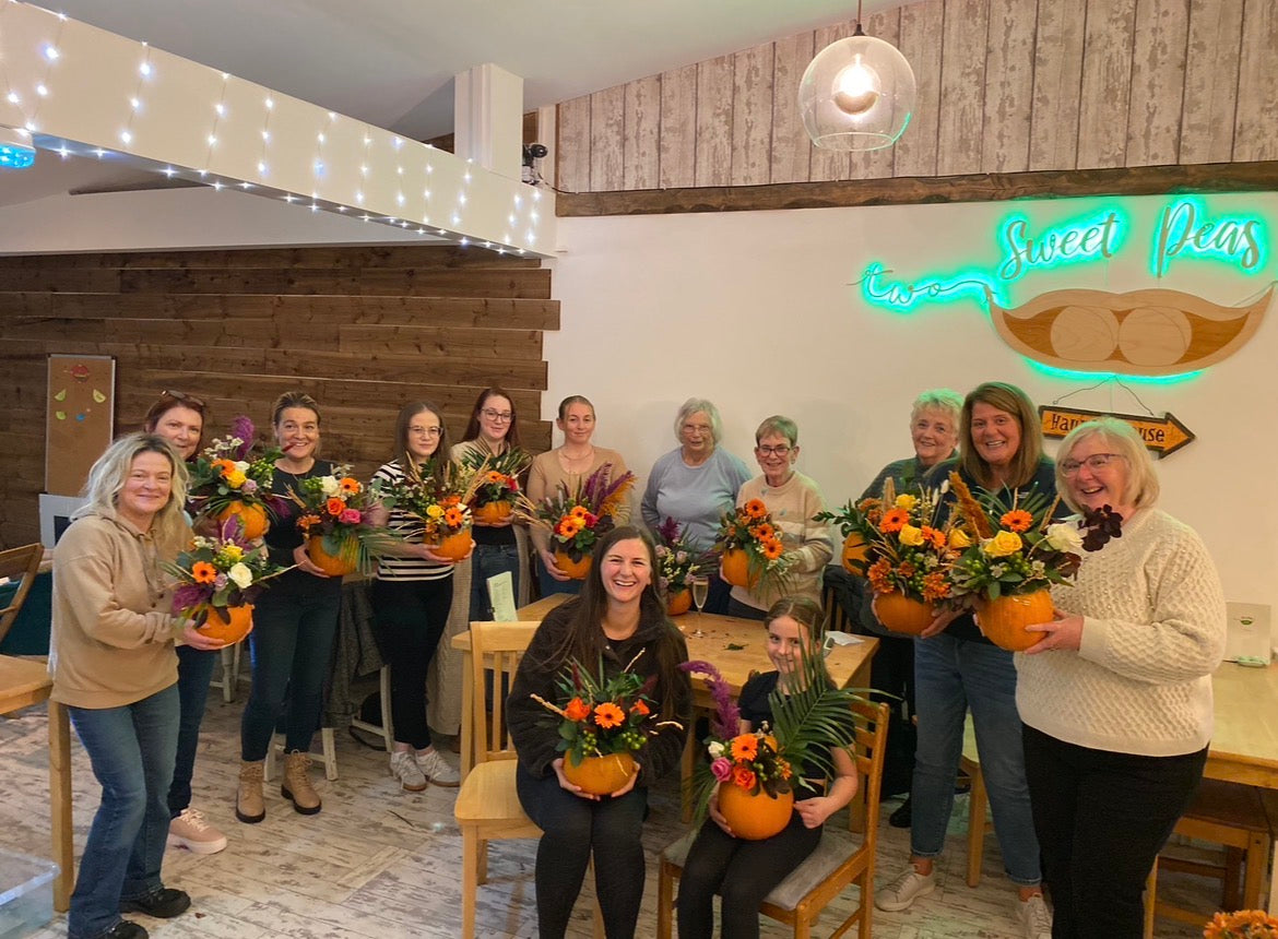 Floral Pumpkin Workshop