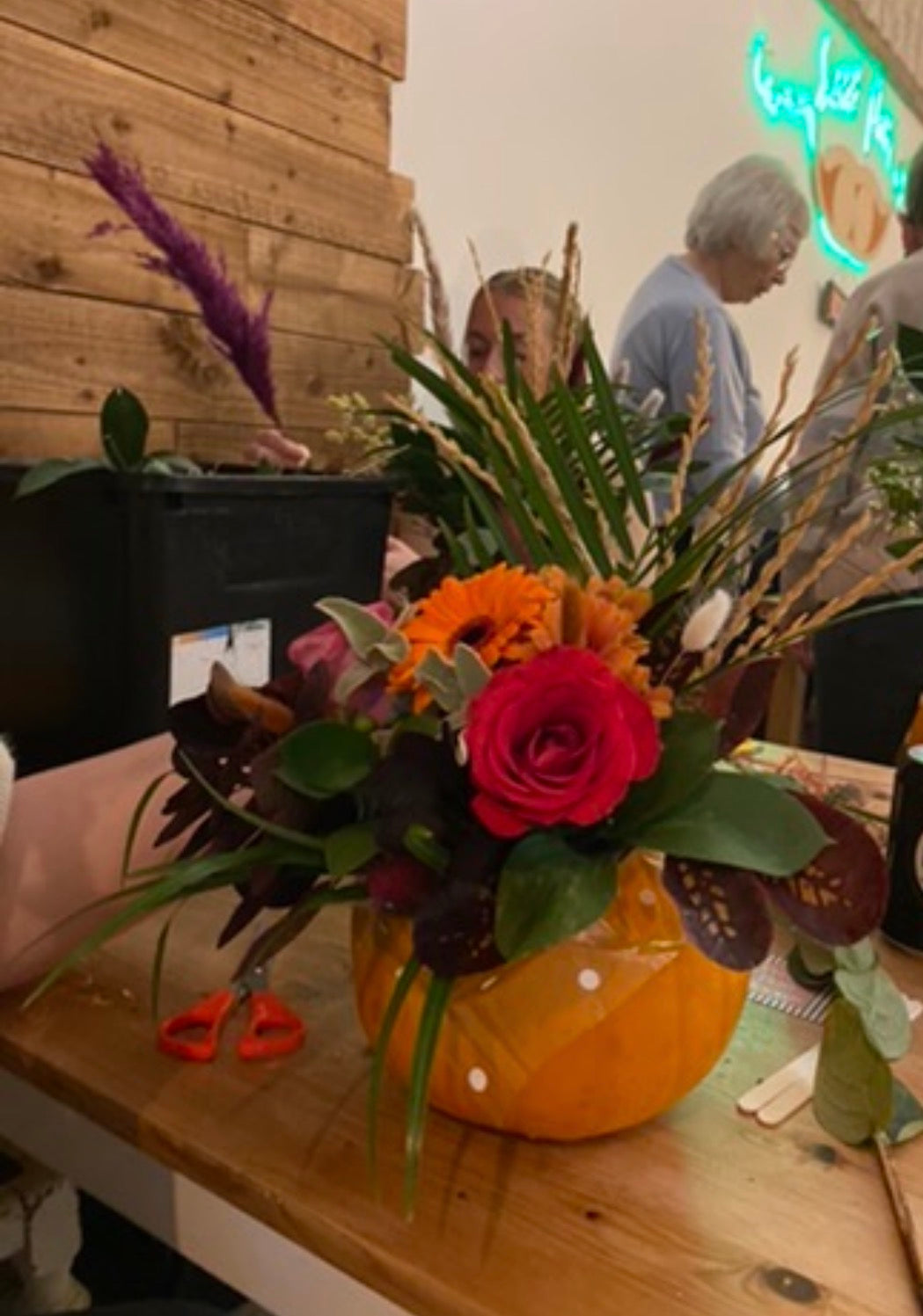 Floral Pumpkin Workshop