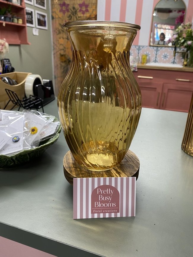 Glass Flower Vase