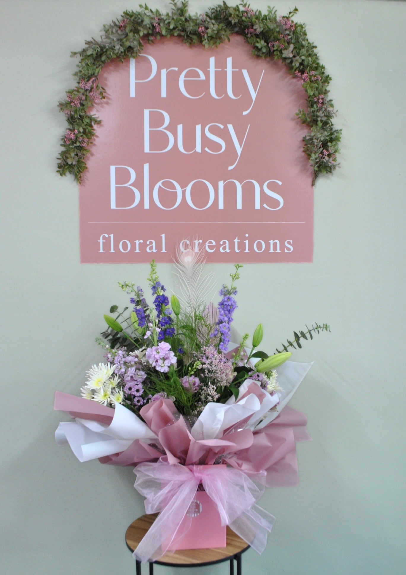 over sized flower box