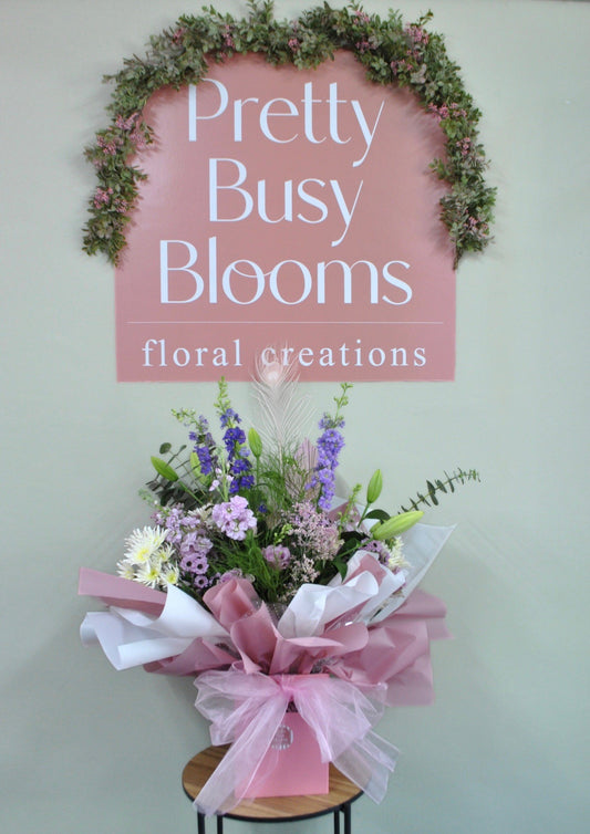 over sized flower box