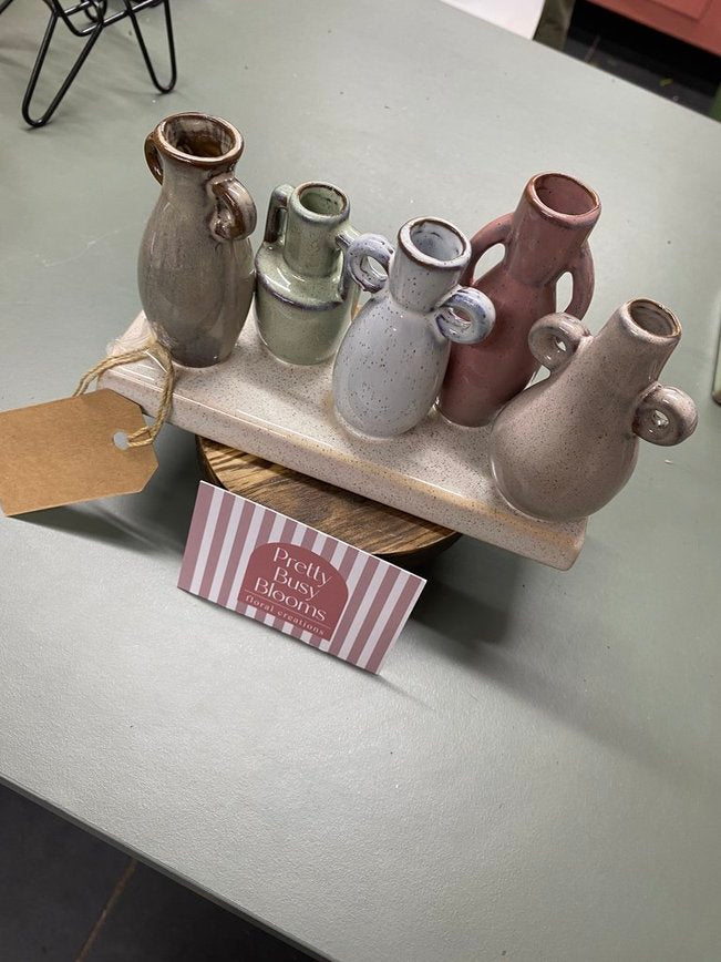 Petite Pottery Vases