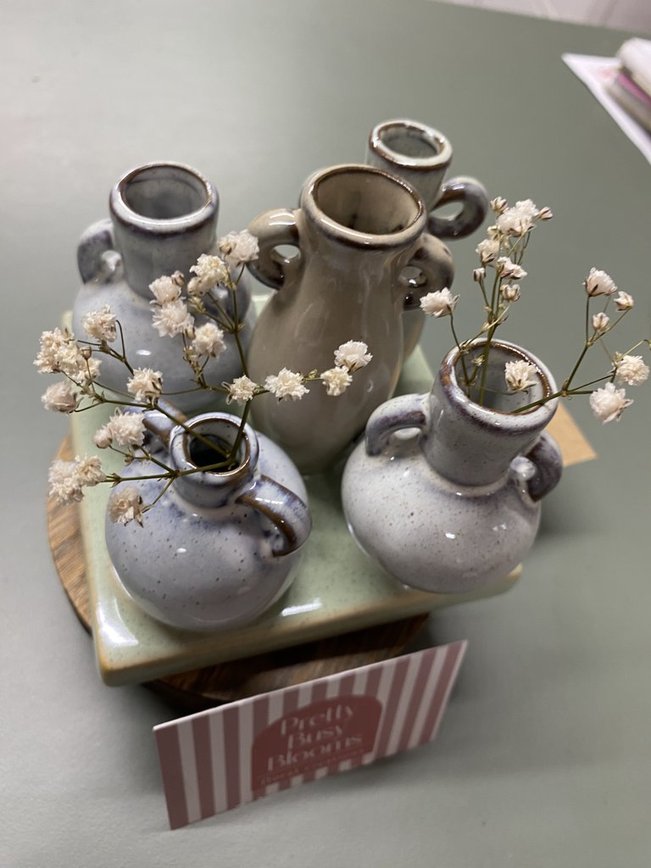 Petite Pottery Vases