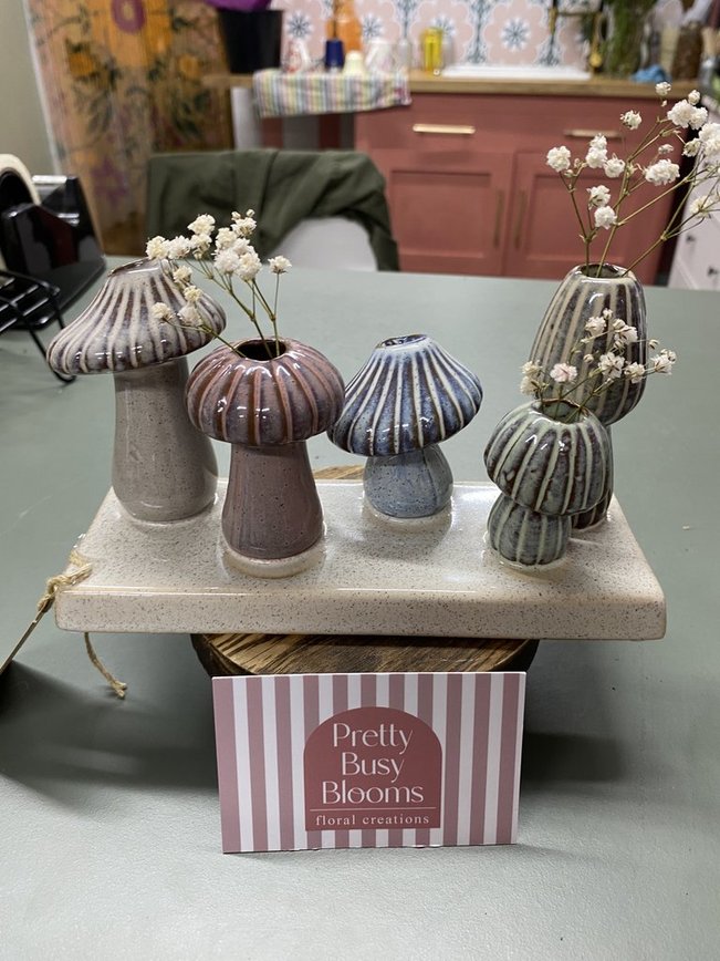 Petite Pottery Vases