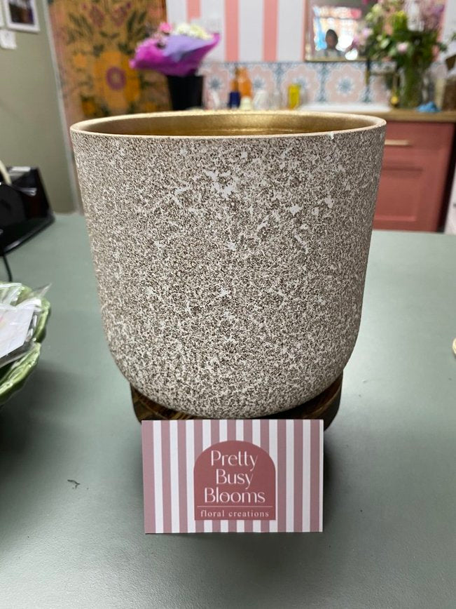 Speckled Plant Pot