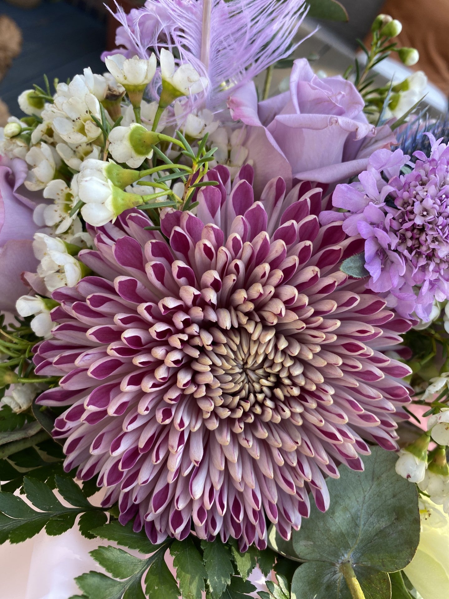 Large Hat Box Flowers