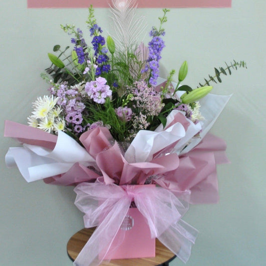 Oversized Soft Pastel Box Bouquet