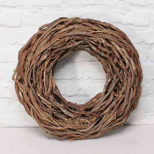 Rattan Floral Wreath