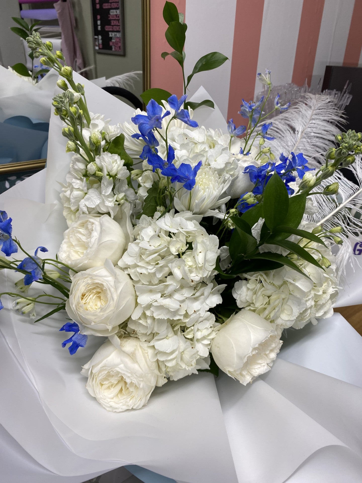 Oversized Hand tied Fresh Flower Bouquets